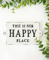 Happy Place Wall Plaque