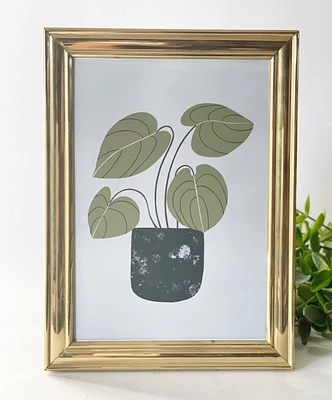 TCP Framed Peperomia Art Print