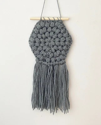 Grey Macrame