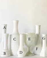 Assorted Milk Glass