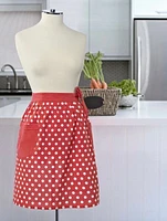 Polka Dot Hostess Apron