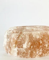 Himalayan Salt Rock T-light Holders