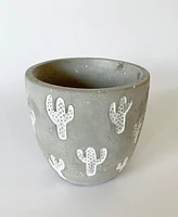 Cement Cactus Plant Pots