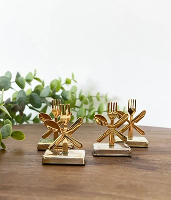 Cutlery Place Card Holders S/4