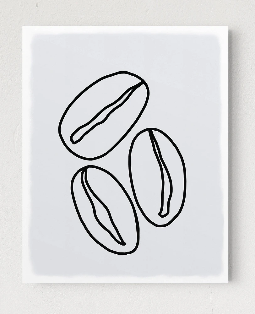 Coffee Bean Art Print