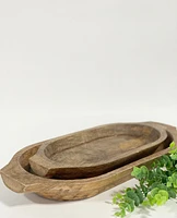 Wooden Dough Bowls