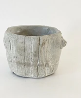 Alder Bark Plant Pot