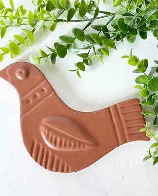 Clay Bird Wall Decor