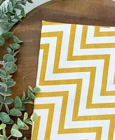 S/4 Chevron Dinner Napkins