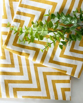 S/4 Chevron Dinner Napkins