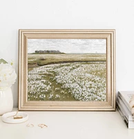 Flower Fields Art Print