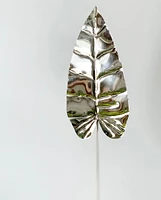 S/4 Metallic Leaf Stems