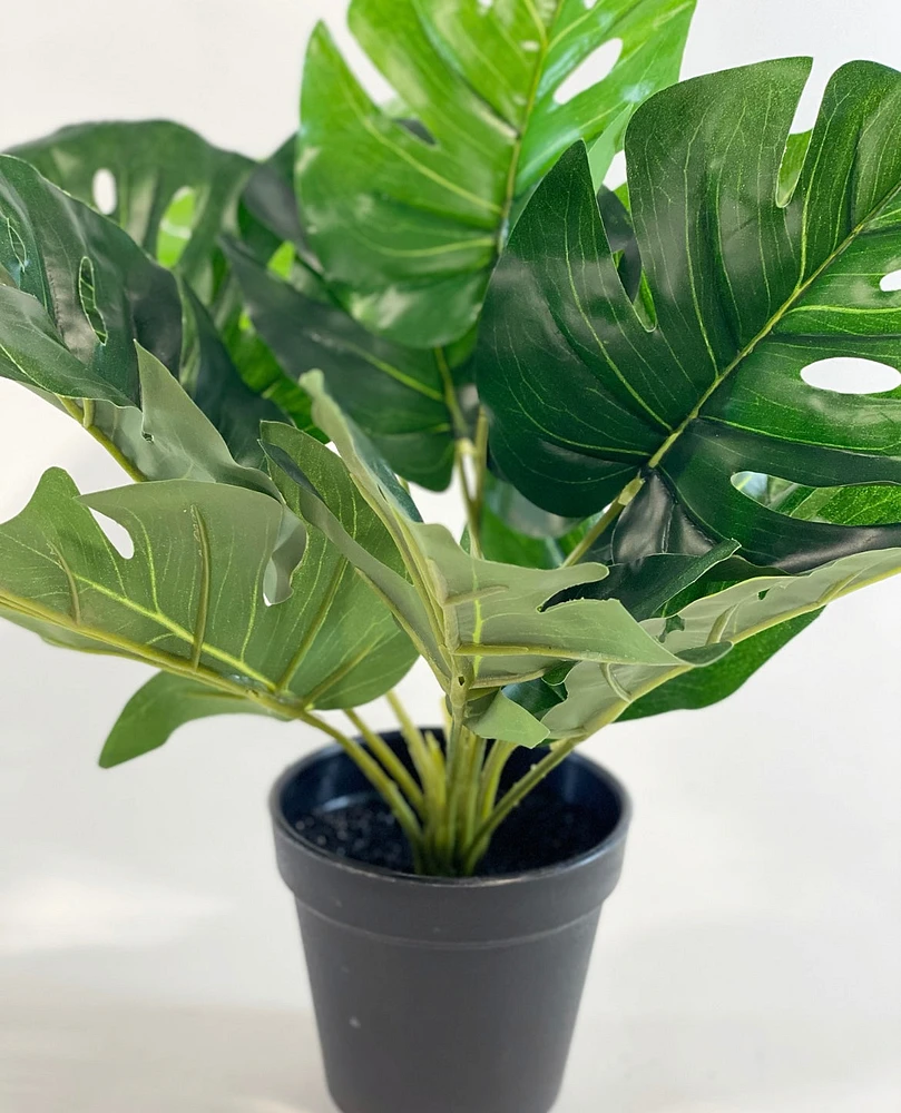 Faux Potted Monstera