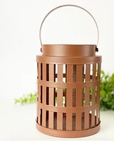 Terracotta Metal Lantern