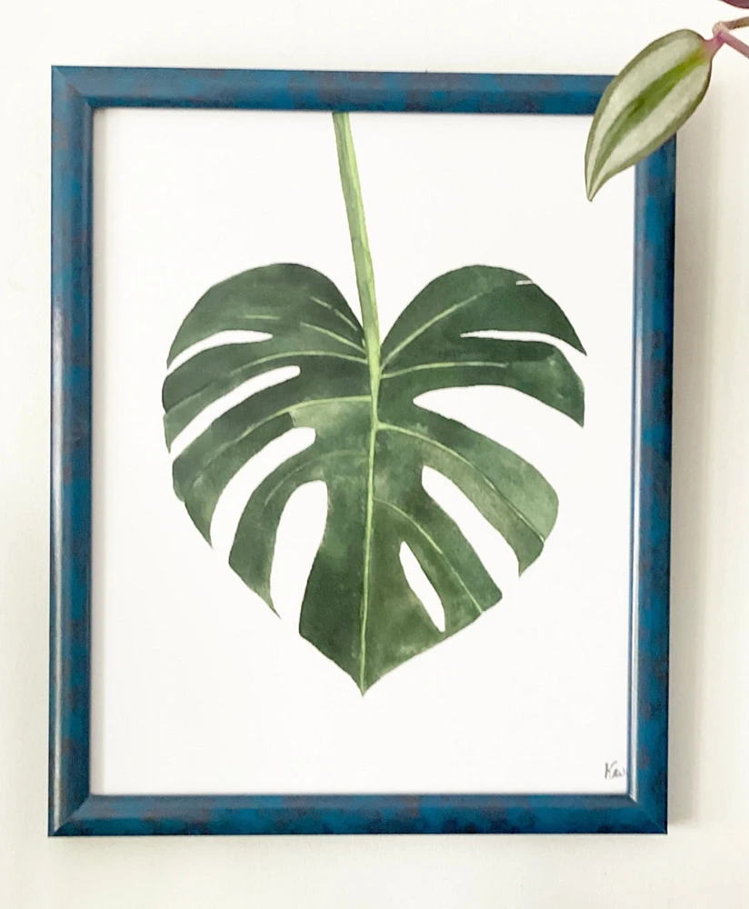 KA Framed Monstera Print