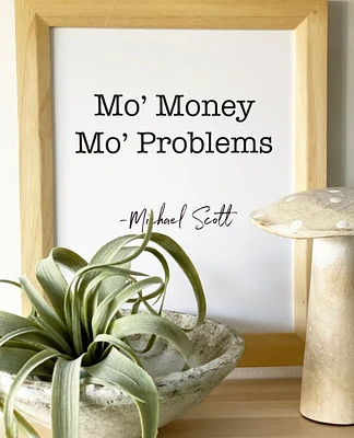 Mo' Problems Art Print TCP