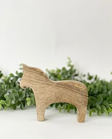 Natural Wooden Horse