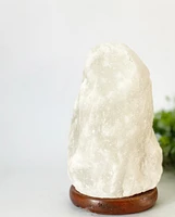 White Himalayan Salt Lamp