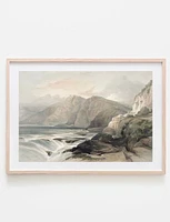 Cliffside Art Print