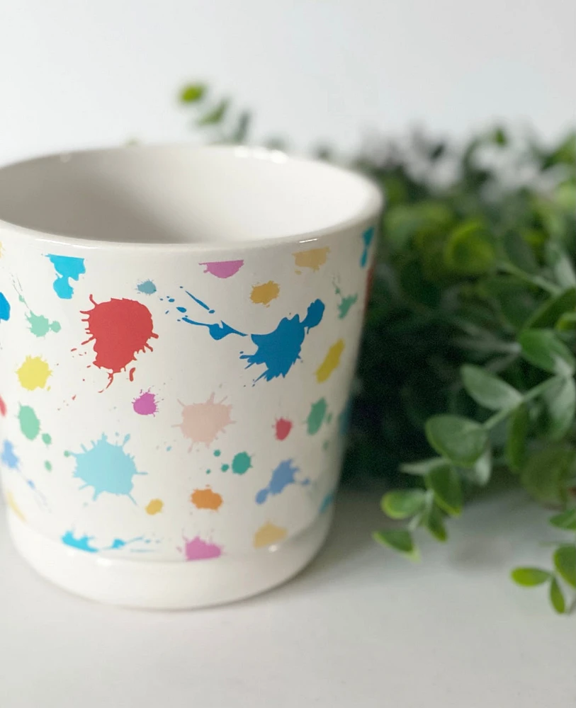 Splotch Plant Pot