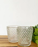 Hobnail T-Light Holders