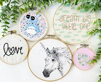 Love Embroidery Hoop