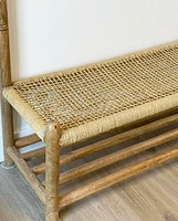 Woven Storage Bench