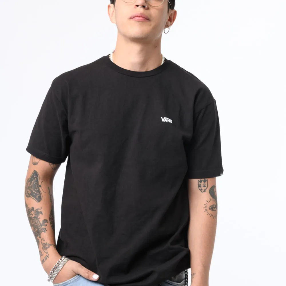 Playeras Left Chest Logo Negro