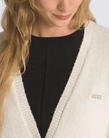 Suéteres Lowcheck Ii Cardigan Beige