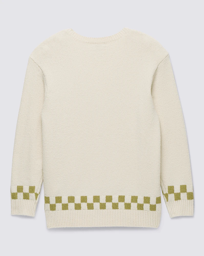 Suéteres Lowcheck Ii Cardigan Beige