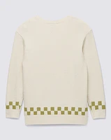 Suéteres Lowcheck Ii Cardigan Beige