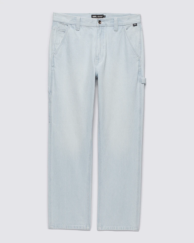 Pantalones Drill Chore Relaxed Carpenter Denim Look Azul