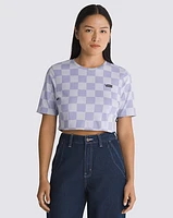 Playeras Checker Crew Crop Ii VCD Morado