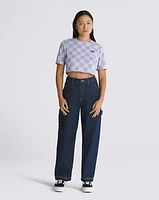 Playeras Checker Crew Crop Ii VCD Morado