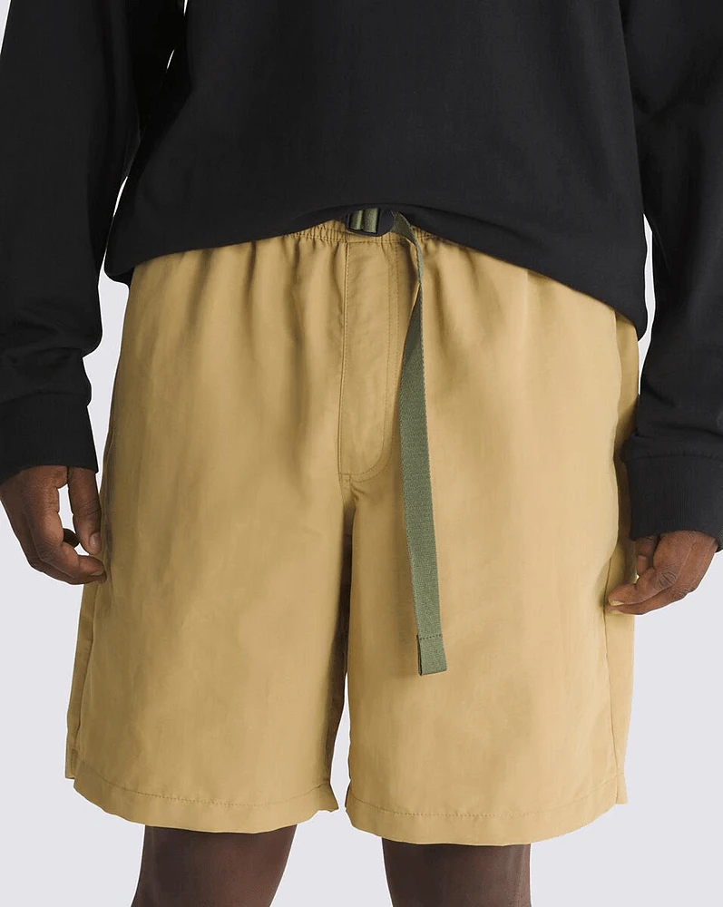 Shorts Range Nylon Loose Look Café