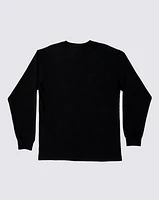 Playeras Vans Classic Ls Negro/ Blanco