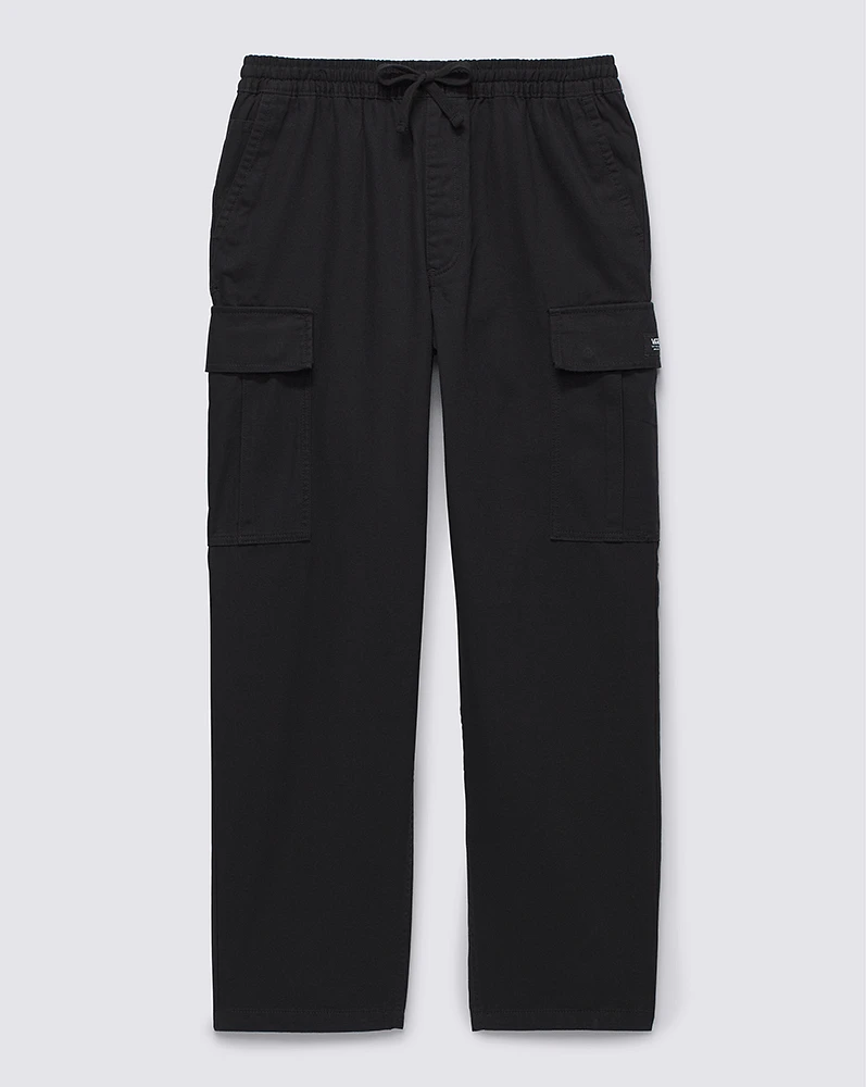 Pantalones Range Cargo Baggy Tapered Elastic Pant Negro