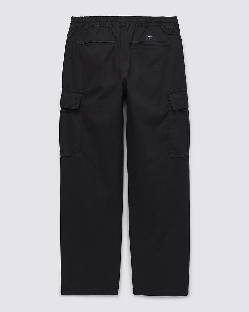 Pantalones Range Cargo Baggy Tapered Elastic Pant Negro