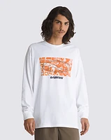 Playeras Off The Wall Ii Loose Skate Classics Ls Blanco