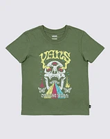 Playeras Skull Saucer Crew Verde