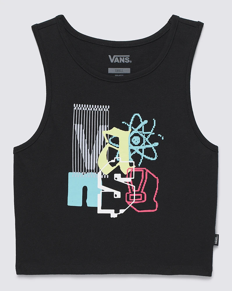 Playeras Special Character Fitted Tank Negro