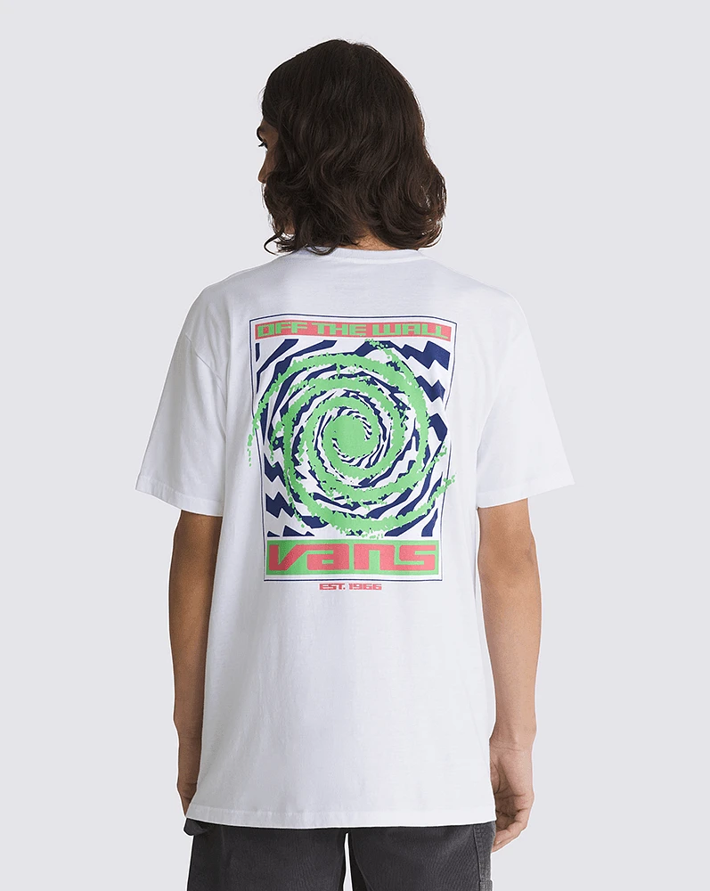 Playeras Wormhole Warped Ss Tee Blanco