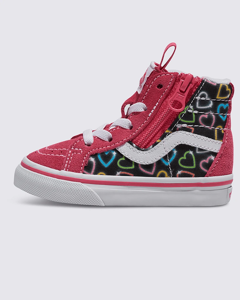 Classics Sk8-Hi Reissue Side Zip Rosa/Negro