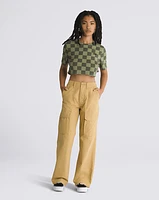 Playeras Checker Crew Crop Ii VCD Verde