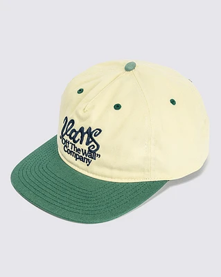 Gorras Vans Type Low Unstructured Blanco