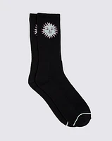 Calcetines Sunface Crew Look Negro