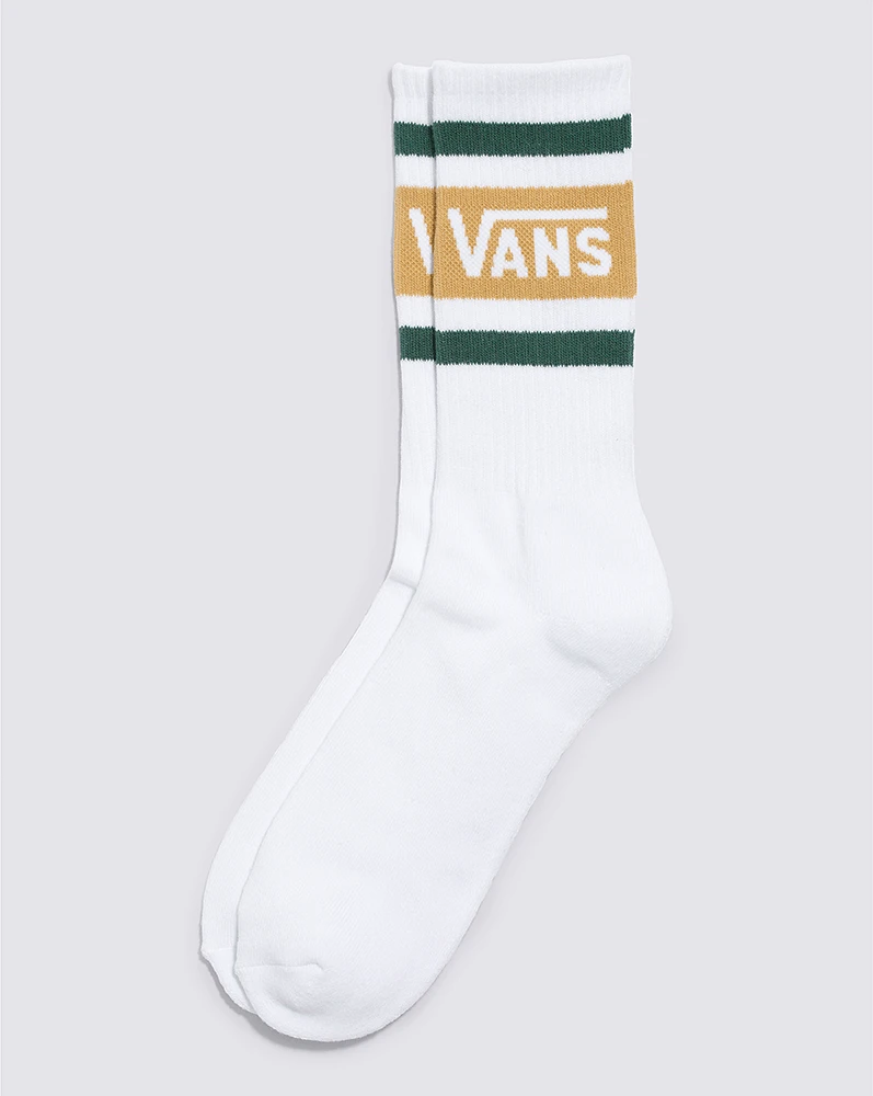 Calcetines Vans Drop V Crew Look Blanco