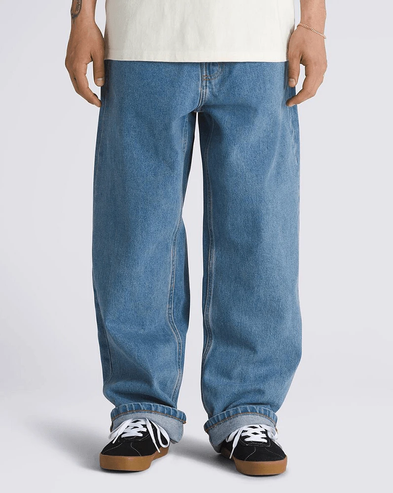 Pantalones Check-5 Baggy Denim Pant Look Azul