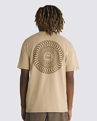 Playeras Spitfire Wheels Ss Café