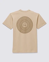 Playeras Spitfire Wheels Ss Café